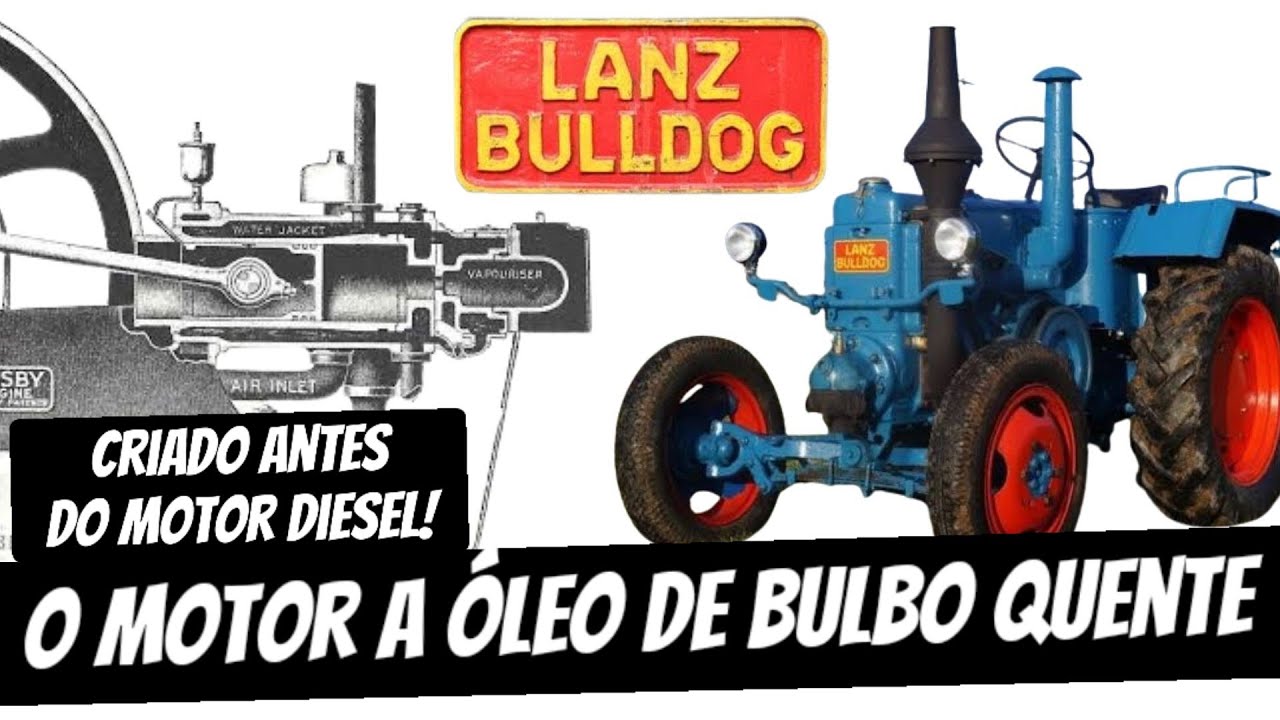 Como FUNCIONA o MOTOR DE BULBO QUENTE?