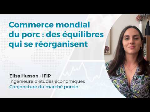 Commerce mondial du porc  (point à fin juin 2026)