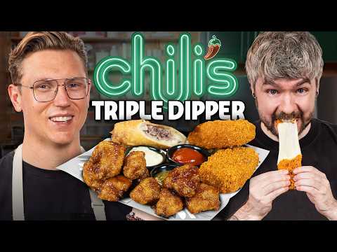 Jacksepticeye Eats a Chili's Triple Dipper For The First Time
