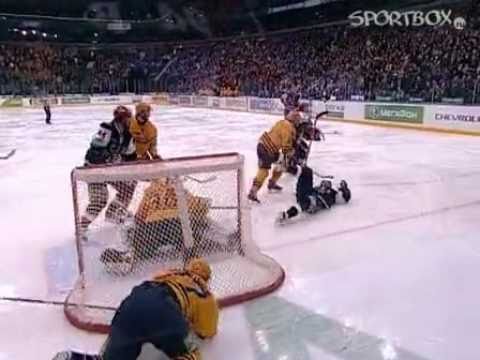 20110320, 1/4 final KHL: SKA Spb - Atlant MO, 7 game, 2:3 (OT) highlights