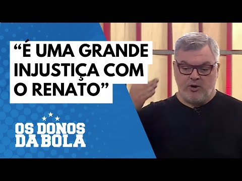 "Espero que a voz do além siga me iluminando", Renato Portaluppi