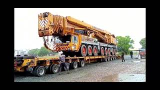 Download lagu (Part 1) KERTIH-NILAI/Pengangkutan Mobile Crane ASIA GROUP Berat 150ton Menguna Multi Axle Ramp. mp3