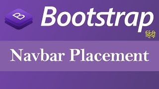 Navbar Placement Fixed Top Fixed Bottom and Sticky Top in Bootstrap (Hindi)
