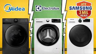 Lavadora Samsung VS Electrolux VS Midea/Qual a Melhor Lavadora Frontal até 3000 Reais?