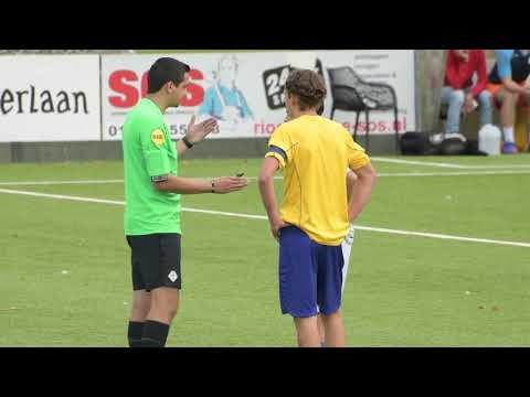 OLIVEO JO19-1 - DSVP JO19-1 Hoofdklasse voetbal dorpsderby