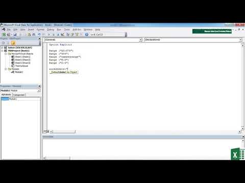 80 Referencing Cells Using The Range Object || VBA Tutorial || Lecture || Microsoft Excel ||