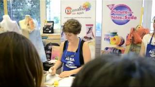 Parte 1: Consejos para trabajar con pintura para Telas y Seda de Alba Artística