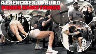 BAKHAR NABIEVA'S 4 EXERCISES TO BUILD BIGGER HAMSTRINGS | TRAINING WITH YUMON EATON