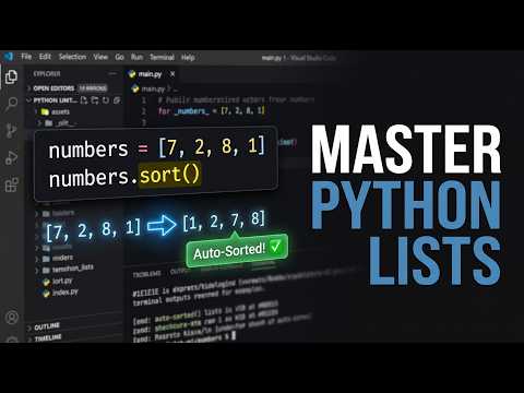 Python Lists Explained Creating Modifying Sorting Lists Python Programming In Urduhindi