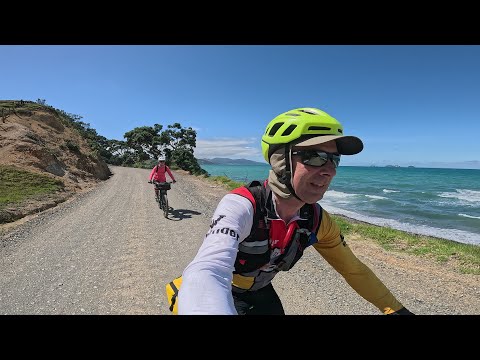 Gravel Ride from Colville to Fletcher Bay - Bike Packing in Coromandel Peninsula, New Zealand