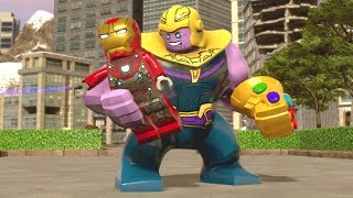Special Team-Up Moves With Thanos - LEGO Marvel Super Heroes 2 (Avengers: Infinity War DLC)