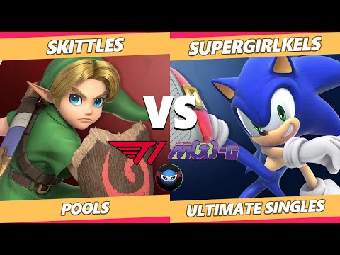 M-Kolosseum 2 - UNK | SKITTLES (Young Link) Vs. LZR | SuperGirlKels (Sonic) Smash Ultimate Pools