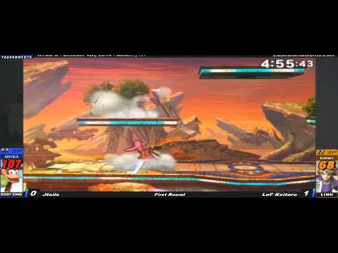 KTAR X - Winners R1 Jtails (Diddy) vs Keitaro (Link)