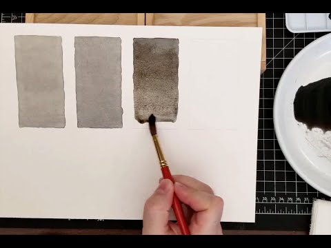 Ink Wash Technique