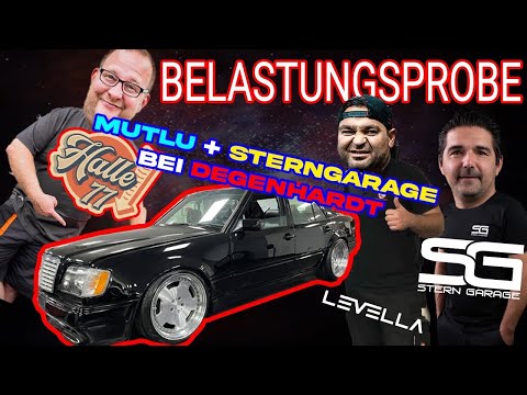 LEVELLA | Mercedes W124 E400 | Sterngarage Motor Härtetest - Marco Degenhardt's Prüfstand / Halle 77