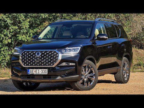 First Drive Facelift SsangYong Rexton G4 Premium 4WD 2.2 E-XDI 202 A8 Space Black