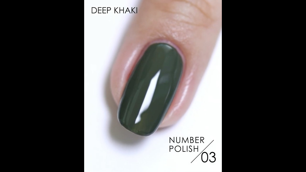 NUMBER POLISH 03 Deep Khaki / ディープカーキ｜D-UP ONLINE SHOP公式通販