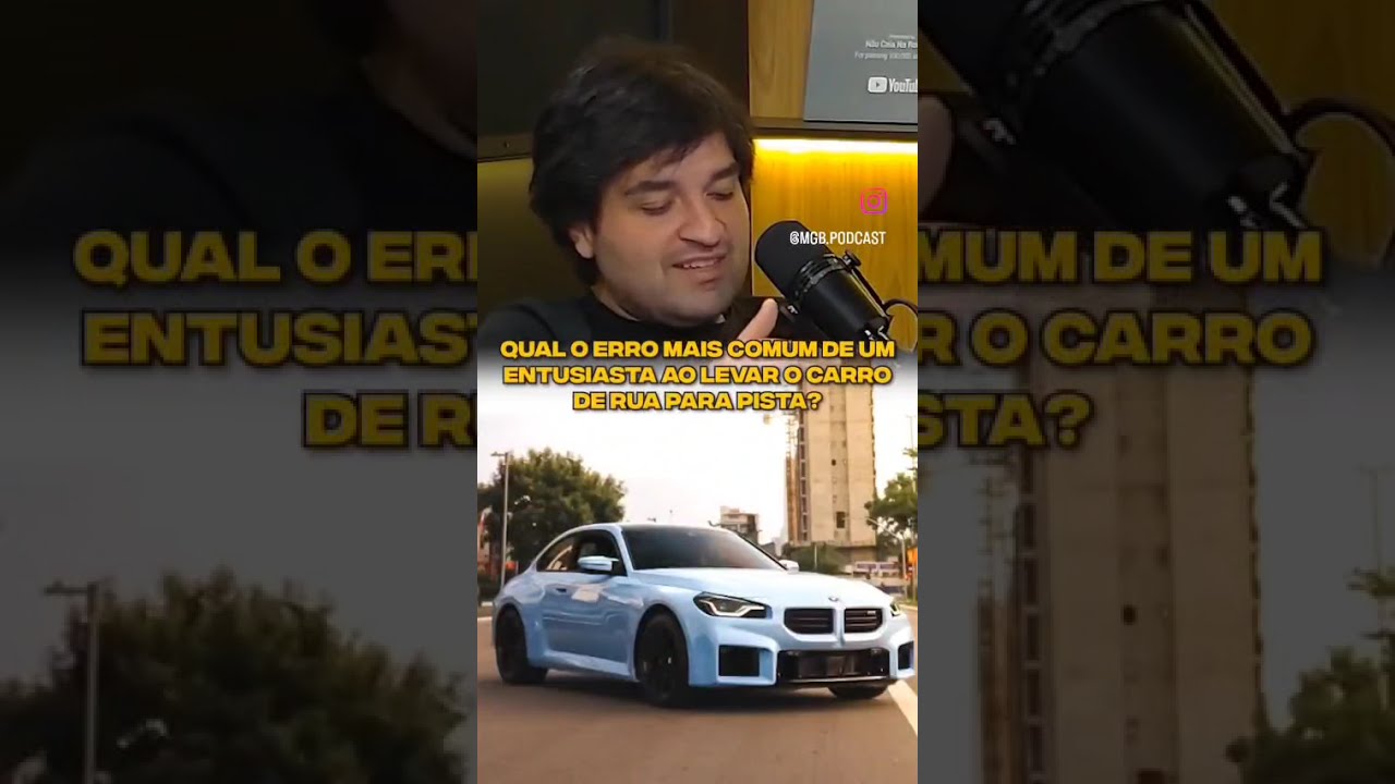 Qual o erro mais comum de um entusiasta ao levar o carro de rua para a pista? #shorts