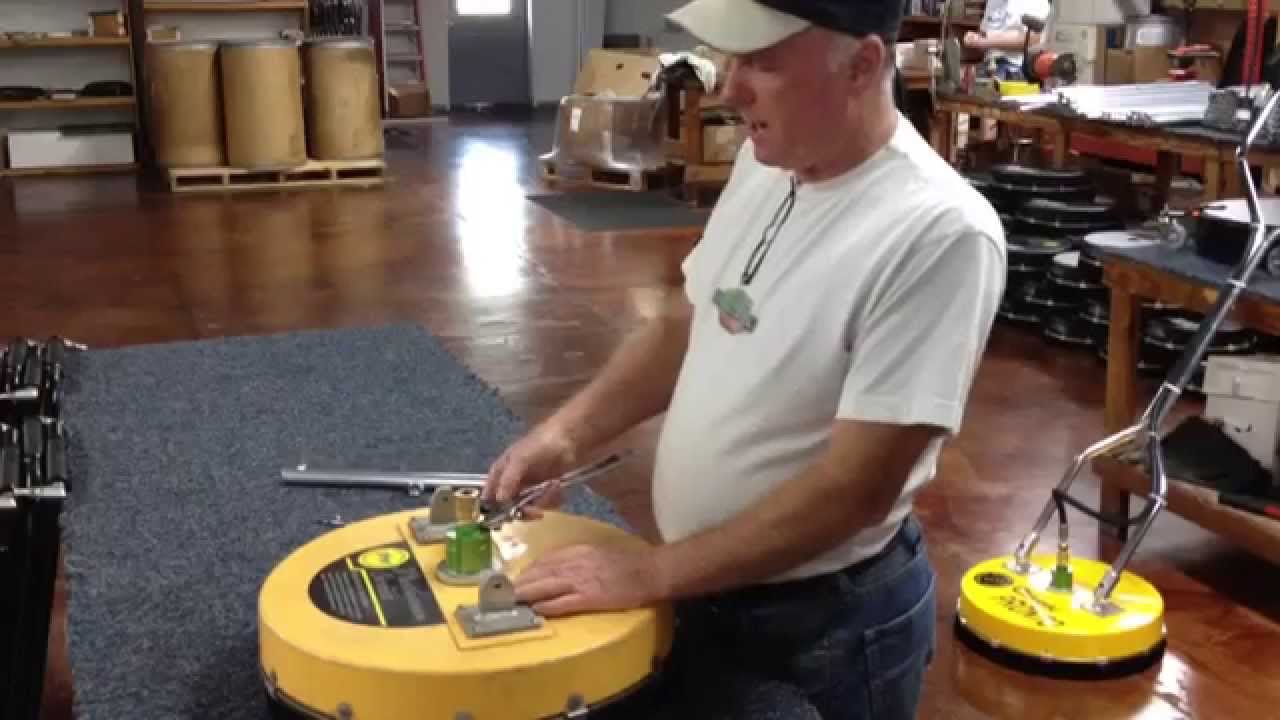 Whisper Wash Surface Cleaner Swivel Rebuild How to Guide