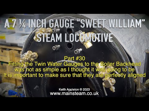 A 7 ¼ INCH GAUGE "SWEET WILLIAM" LOCOMOTIVE - PART #30