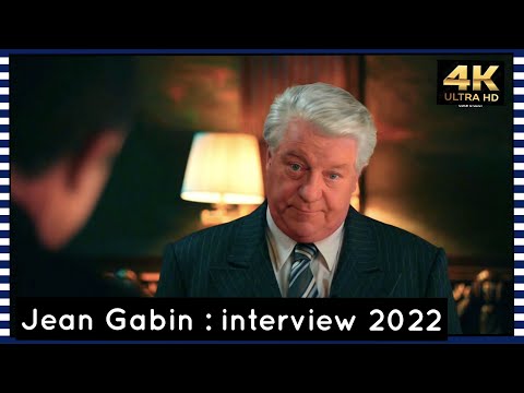 Thierry Ardisson : interview "Jean GABIN " 2022 .( Intelligence artificielle "Deepfake" )