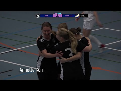 ACE - HIFK FS 2-1 (1-0) Naisten Futsal-Liiga 28.11.2020 Highlights