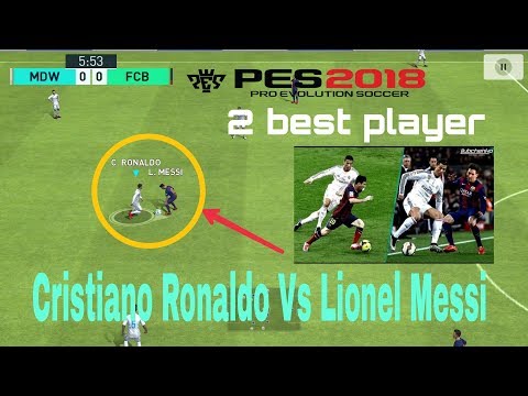 Pes 2018 Mobile:Cristiano Ronaldo Vs Lionel Messi: Humiliate Each Other