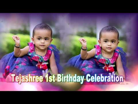Tejashree 1st Birthday