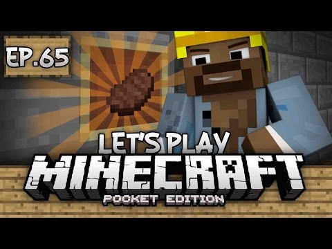 Survival Let's Play Ep. 65 - AUTO COOKER 9000!!! REDSTONE BUILD!!! - Minecraft PE (Pocket Edition)
