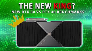 The NEW King? RTX 50 vs 40 Benchmarks: The Truth Without DLSS