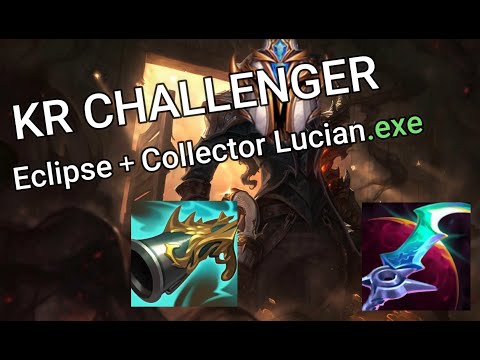 Eclipse + Collector Lucian.exe | League of Legends High Elo memetage PRESEASON