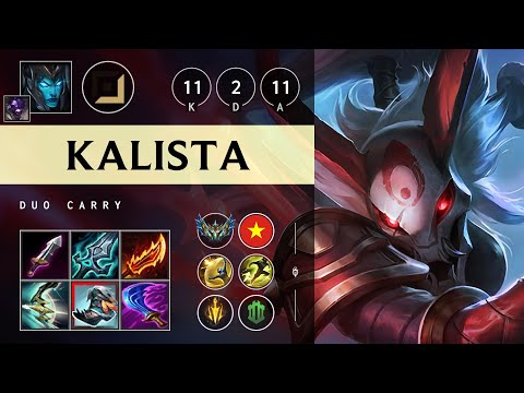Kalista ADC vs Ashe - VN Challenger Patch 25.13