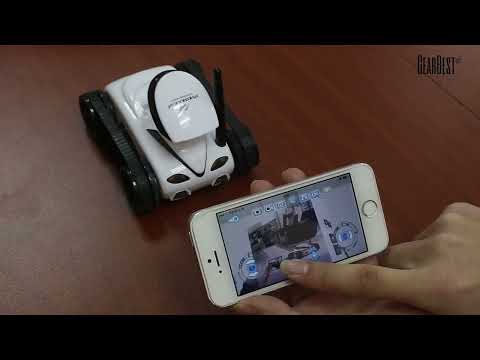 Танк шпион с видеокамерой i spy tank Wi Fi Happy Cow I Spy Mini игрушка танк на радиоуправлении с ка