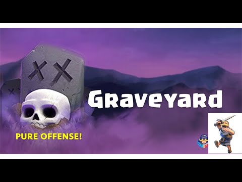 OMG! THIS GRAVEYARD CONTROL DECK CAN'T BE COUNTERED! - Clash Royale