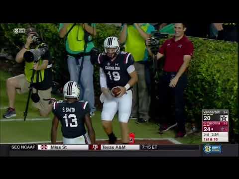 2017 USC vs Vanderbilt - Jake Bentley 11 Yd Touchdown Run
