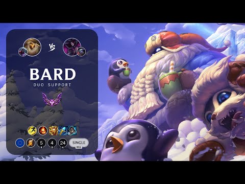 Bard Support vs Morgana - EUW Master Patch 14.1