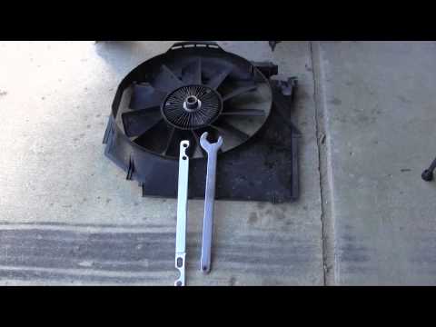 BMW COOLING FAN REMOVAL TOOLS