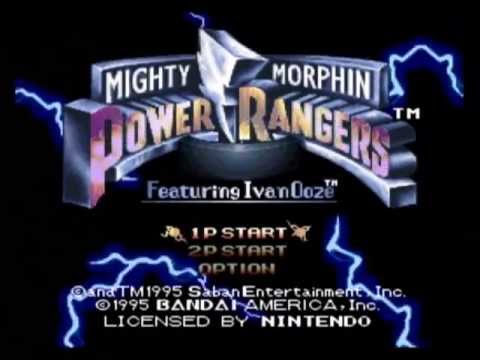 MMPR Movie  - Game Opening & Main Theme