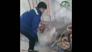 THAM QUAN NHÀ XƯỞNG GĂNG TAY Y TẾ XANH BÌNH DƯƠNG XÂY GẠCH NHẸ AAC EBLOCK