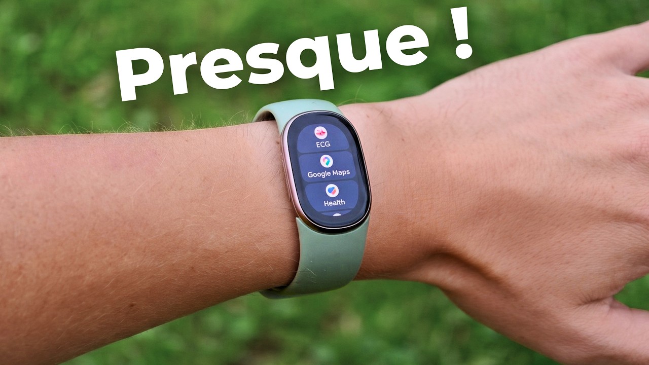 J'ai testé le Fitbit Edge et c'est compliqué...