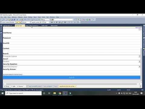 7 ASP NET Project Development | Notes Sharing Site | Hindi