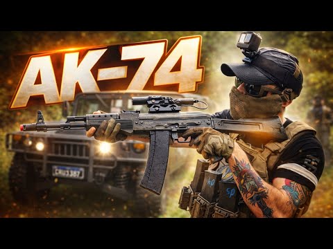 AK-74 NO MILSIM | PEGAMOS ESTRADA DE HUMMER MILITAR 
