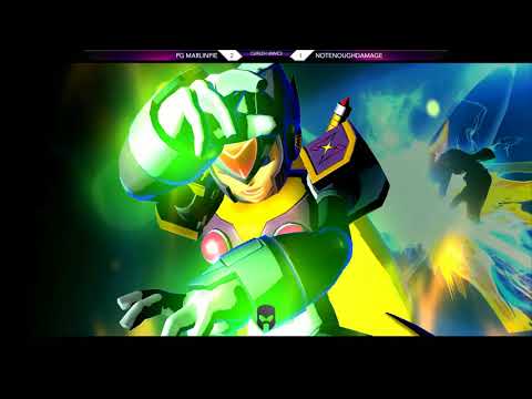 Curleh Mustache UMVC3 - PG MarlinPie vs NotEnough Damage [1080p/60fps]