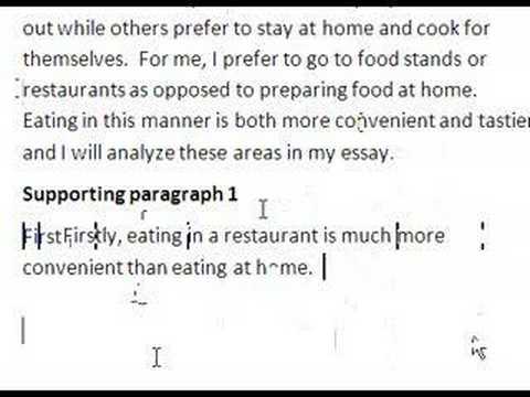 IELTS小論文の最初から最後まで（パート2/4 (IELTS Written essay from start to finish (part 2 of 4))