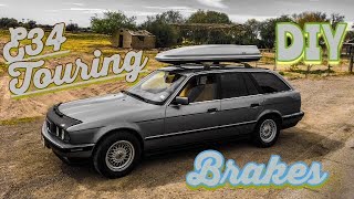 BMW e34 Brake Pad Replacement