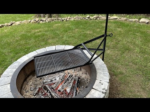 Homemade Fire Pit Grill
