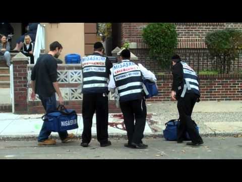 MISASKIM AT FLATBUSH CRIME SCENE