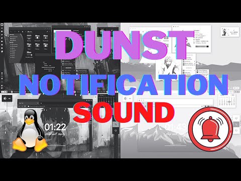 custom notification sound with dunst