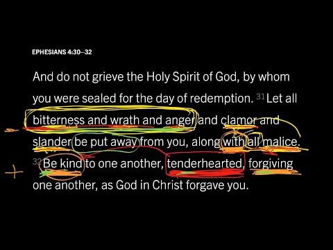 The Fruit and Root of Bitterness: Ephesians 4:30–32, Part 3