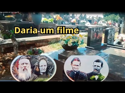 Túmulos no antigo cemitério escondem histórias e mistérios de pessoas que viveram há muito tempo